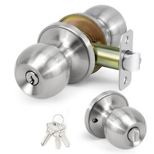 Door Knobs with Lock and Key Keyed Entry Door Knob Exterior and Interior Do
