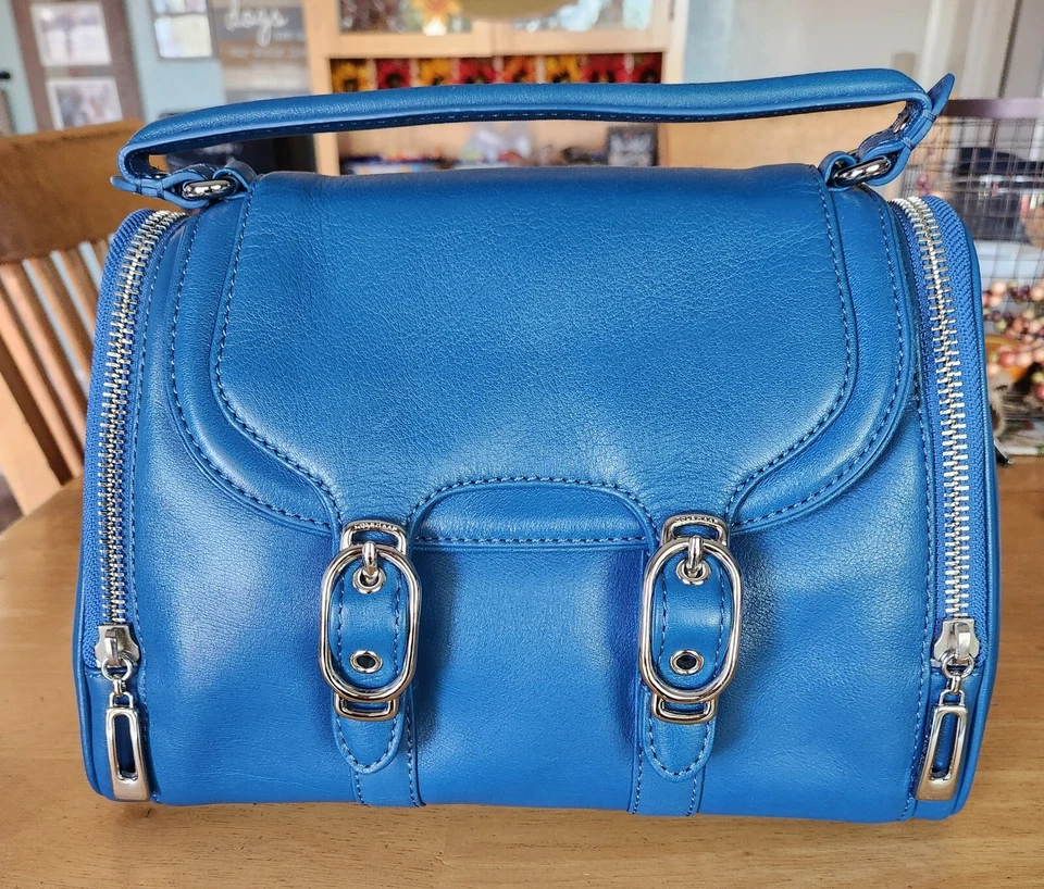 Cole Haan редкая Cerulean синий Дамская сумка