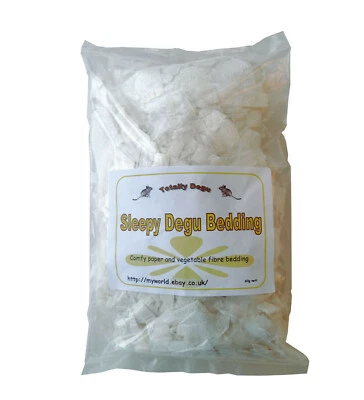 Totally Degu Sleepy Degu Bedding (60g) - Degus, rats, mice, gerbils, hamsters