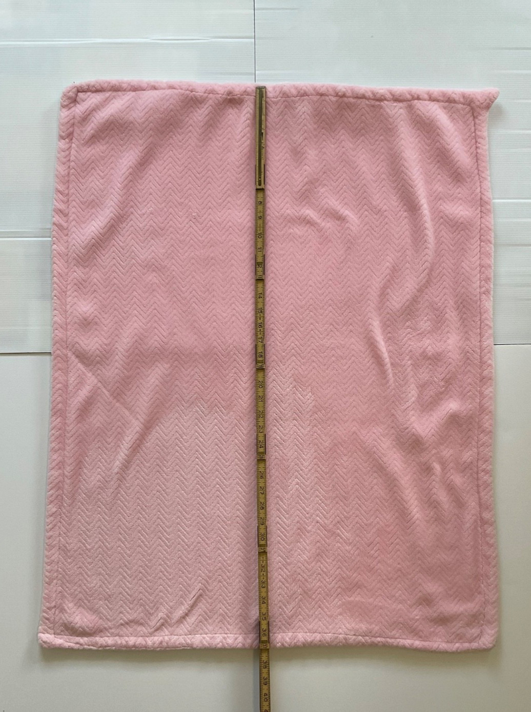Parents Choice Walmart Pink White Sherpa Baby Blanket Lovey Security Kids Soft