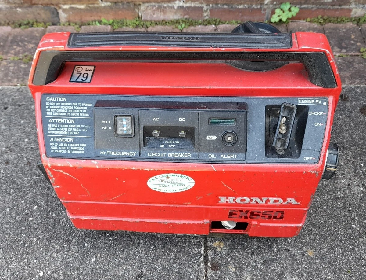 Honda EX650 petrol generator eBay