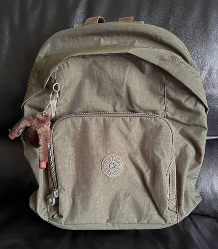 NWT KIPLING KIA808 RIDGE LARGE JADED GREEN TONAL BACKPACK / Au ...
