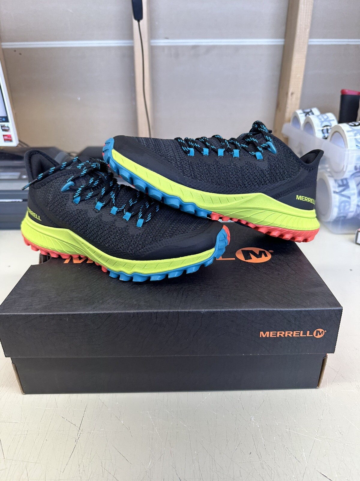 NUOVA SCEGLI TAGLIA Scarpa da trekking Merrell donna Bravada Nero Geco