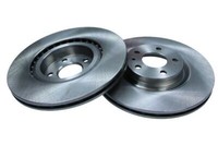 2X Maxgear 19-0995 Bremsscheibe FüR Alfa Romeo Passend FüR Fiat Lancia Opel