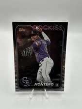 Elehuris Montero 2024 Topps Foil Cracked Ice #341 Rockies