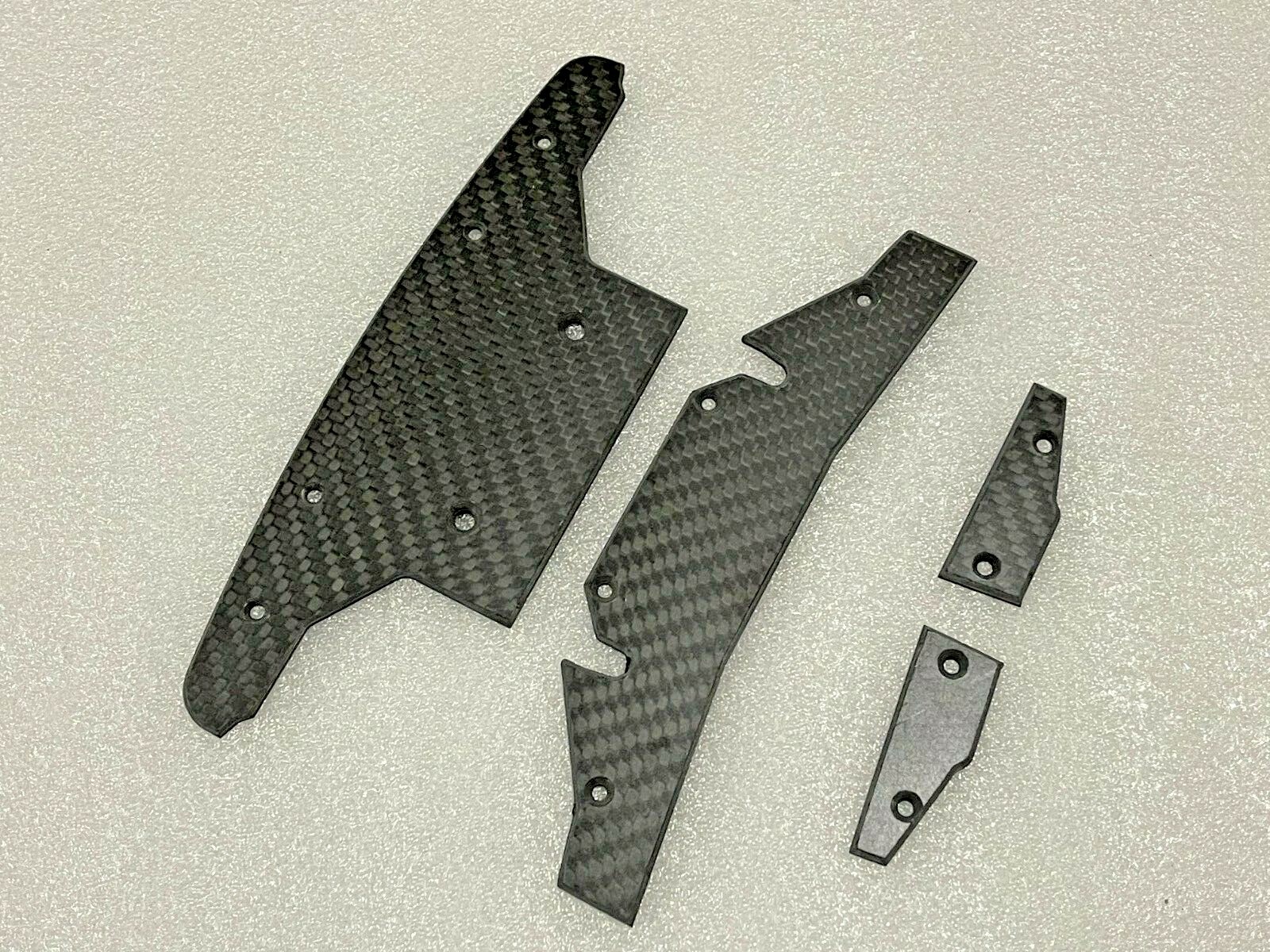 4pcs Carbon Fiber Side Skid Plate Chassis For Arrma Felony 6S BLX