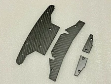 4pcs Carbon Fiber Side Skid Plate Chassis For Arrma Felony 6S BLX 