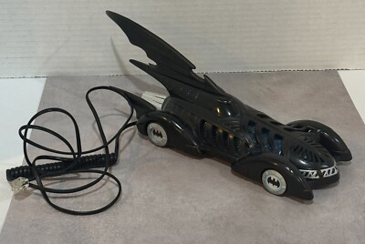 Vintage 1995 Batman Forever Batmobile Landline Telephone Tested And Works