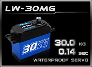 Power-HD Digital Servo LW-30MG wasserdicht -18,0kg- (4,8-6,6V) (2119.012)