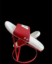 Men's Size 13 Under Armour NCAA Wisconsin Badgers Ansa Slide Sandals