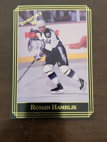 1992 Investor's Journal #98 Roman Hamrlik 11 x LOT RC Tampa Bay Lightning RARE ! - Photo 2 sur 4