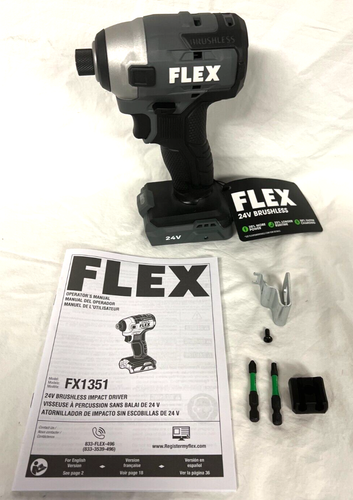Visseuse à Chocs Flex 24V 1/4" FX1351 – Brushless – Outil Seul (sans Batterie) – Neuf