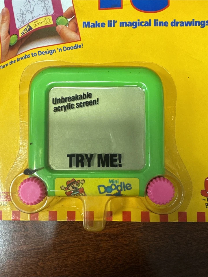 Mini Doodle It 1992 Travel Pocket Play Foto 3 de 3