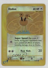 Doduo Reverse Foil Pokemon e-Card Series Aquapolis #73 2003 on eBay