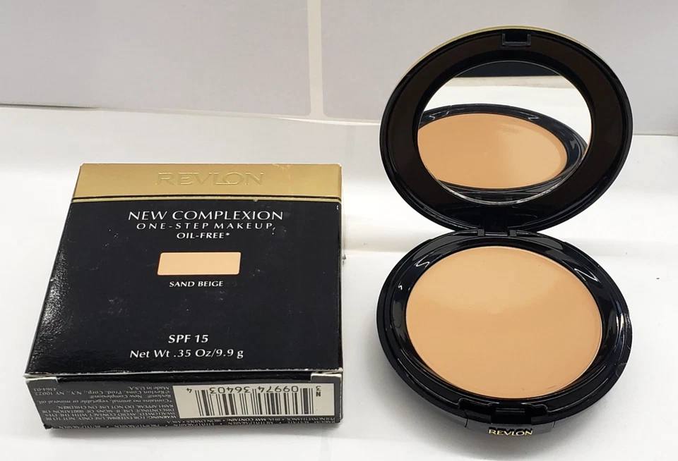 NEW REVLON New Complexion One-Step Makeup- SAND BEIGE