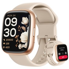 Smart Watch Alexa Built-In Call Answer 44mm IP68 for Android iOS