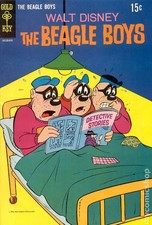 Beagle Boys #8A Ad Back Cover GD/VG 3.0 1967 Stock Image Low Grade