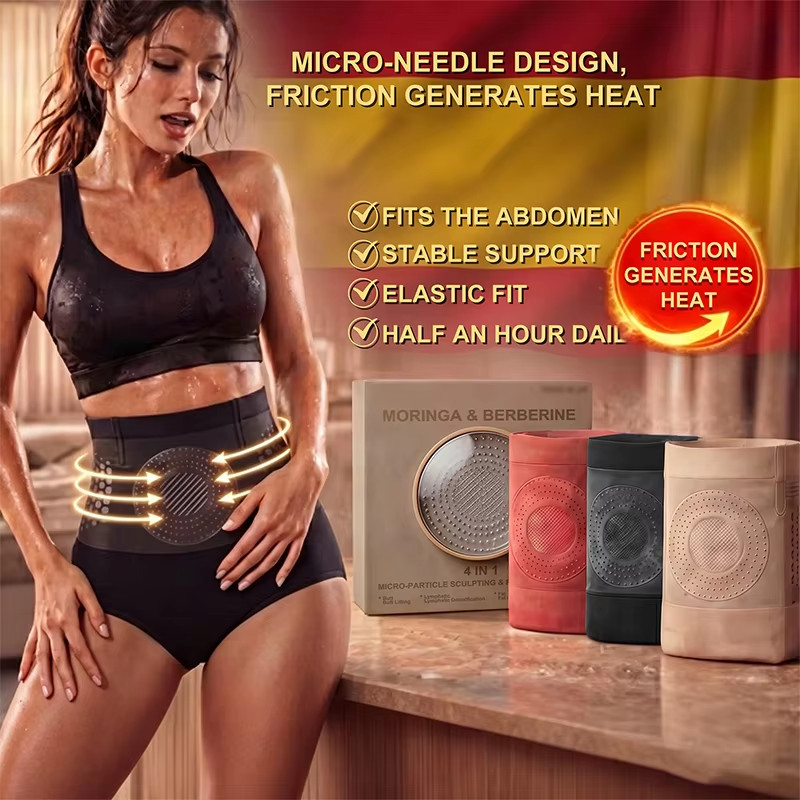 Pauraju Fat Burning Shorts - Moringa Berberine 4-in-1 Sculpting Weight Loss Shor