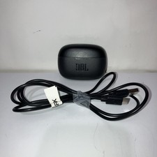 JBL Vibe Beam True Wireless In-Ear Headphones - Black, CASE and BUDS. - Nice 