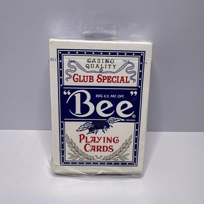 Bee No. 92 Club Blue Special Playing Cards Casino Quality