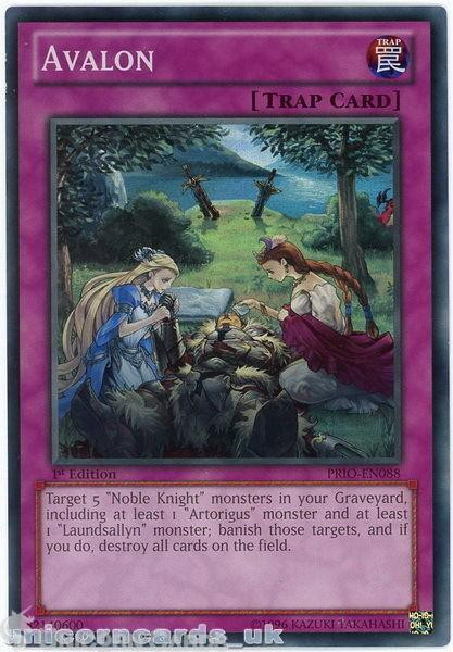 PRIO-EN088 Avalon Super Rare 1st Edition Mint YuGiOh Card