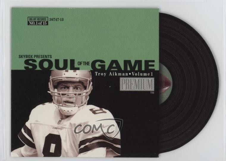 1998 Skybox Premium Soul of the Game Troy Aikman #1SG HOF 12zm
