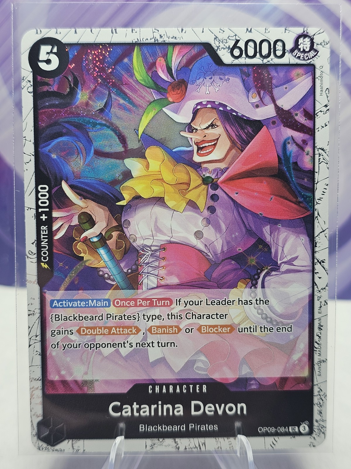 Catarina Devon (Pirate Foil) UC Premium Booster The Best Vol. 2 OP09-084 NM