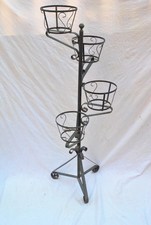 Portavasi Ferro Battuto h 142