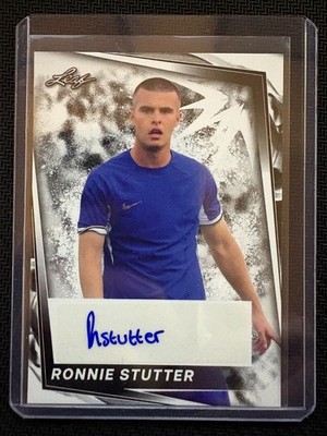 RONNIE STUTTER - LEAF Soccer 2024 - Base Auto - FC Barnet