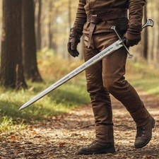 Anduril Sword Lord of the Rings Replica Narsil LOTR Aragorn's Swords FREE Plaque