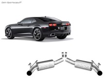 Borla S-TYPE Sportauspuff Camaro Coupe Cabrio V8 Grnd.Eff.Package 2010-13