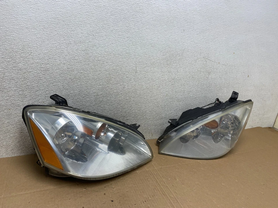 Juego de faros halógenos laterales izquierdo+derecho Nissan Altima 2002 a 2004 OEM T8179 DW Foto 3 de 4