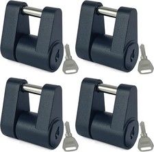 Keyed Alike Trailer Coupler Lock Dia 14 Inch 34 Inch Span Trailer Hitch Loc...