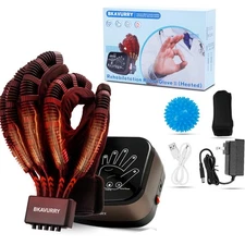 Hand Rehab Robot Gloves Heating Stroke Recovery Therapy Equipment Left Right