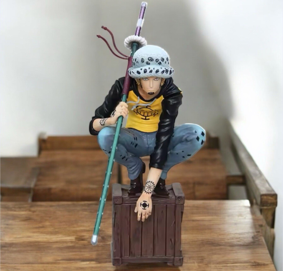 Figurine Trafalgar Law One Piece décoration de bureau en PVC 20cm