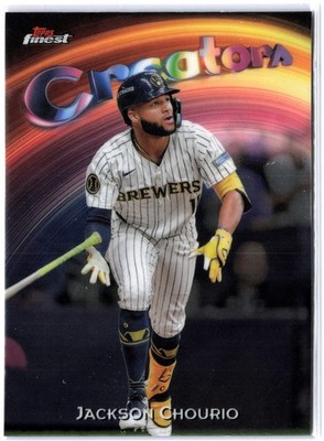 Jackson Chourio Creators 2025 Finest Milwaukee Brewers C-9