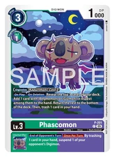 Phascomon - P-201 NM - Digimon TCG
