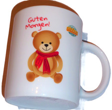 Kaffeetasse Teddy „Guten Morgen“ Teetasse Bärchentasse Kindertasse