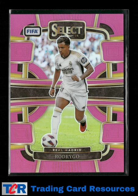 2023-24 Panini Select FIFA #27 Rodrygo Pink #/75