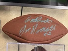 Joe Namath Autographed Original NFL Football Ball