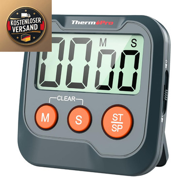 ThermoPro TM03 Digital Timer mit Stopuhr 99min 59sec