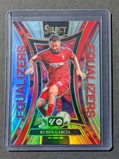 2024-25 Panini Select La Liga Ruben Garcia #3 Equalizers Silver