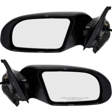 Power Mirror Pair For 2009-2014 Nissan Maxima Heated With Memory Paintable