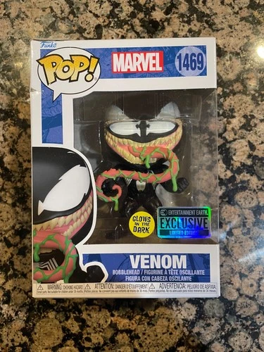 Funko Pop! Vinyl: Marvel - Venom (Glow) - Entertainment Earth (Exclusive) #1469