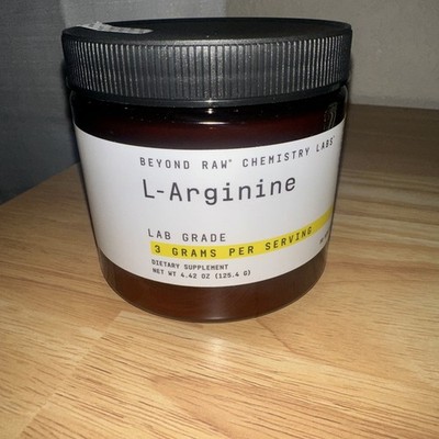 Chemistry Labs L-Arginine Powder, Fuels Exercise and Supports Recovery, 30 Se...