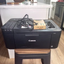 Canon PIXMA TR4720 Wireless All-in-One Printer (Black) + 2.0 Printer Cable