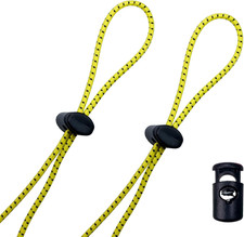 Flow Goggle Strap Kit 2-Pack - Replacement Bungee Cord Straps for Swim Goggles