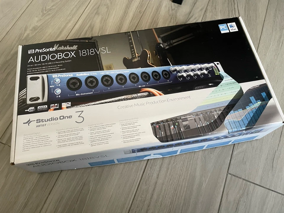 PreSonus Audiobox 1818VSL USB 2.0 Audio Interface - Immagine 3 di 4