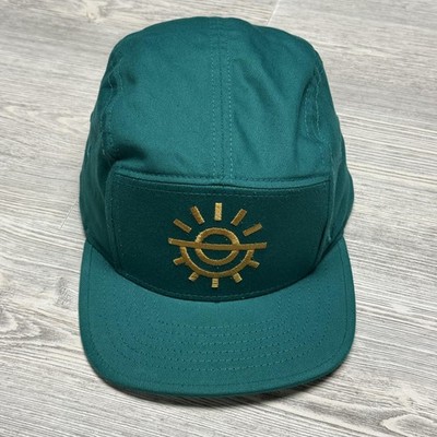 Zephyr Get In Gear Twin Cities Hat Cap Snap Back Green 5 Panel Mens One Size