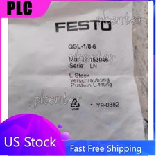FESTO CORPORATON QSL-1/8-6 Push-in 90 deg Connector in box
